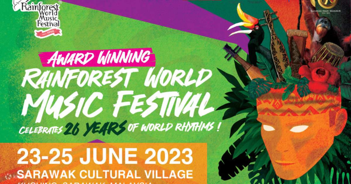Rainforest World Music Festival 2023 Ticket Klook
